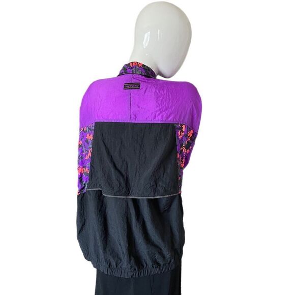 INSPORT™️ Vintage Purple Orange 80s 90s Jacket - Picture 2 of 5